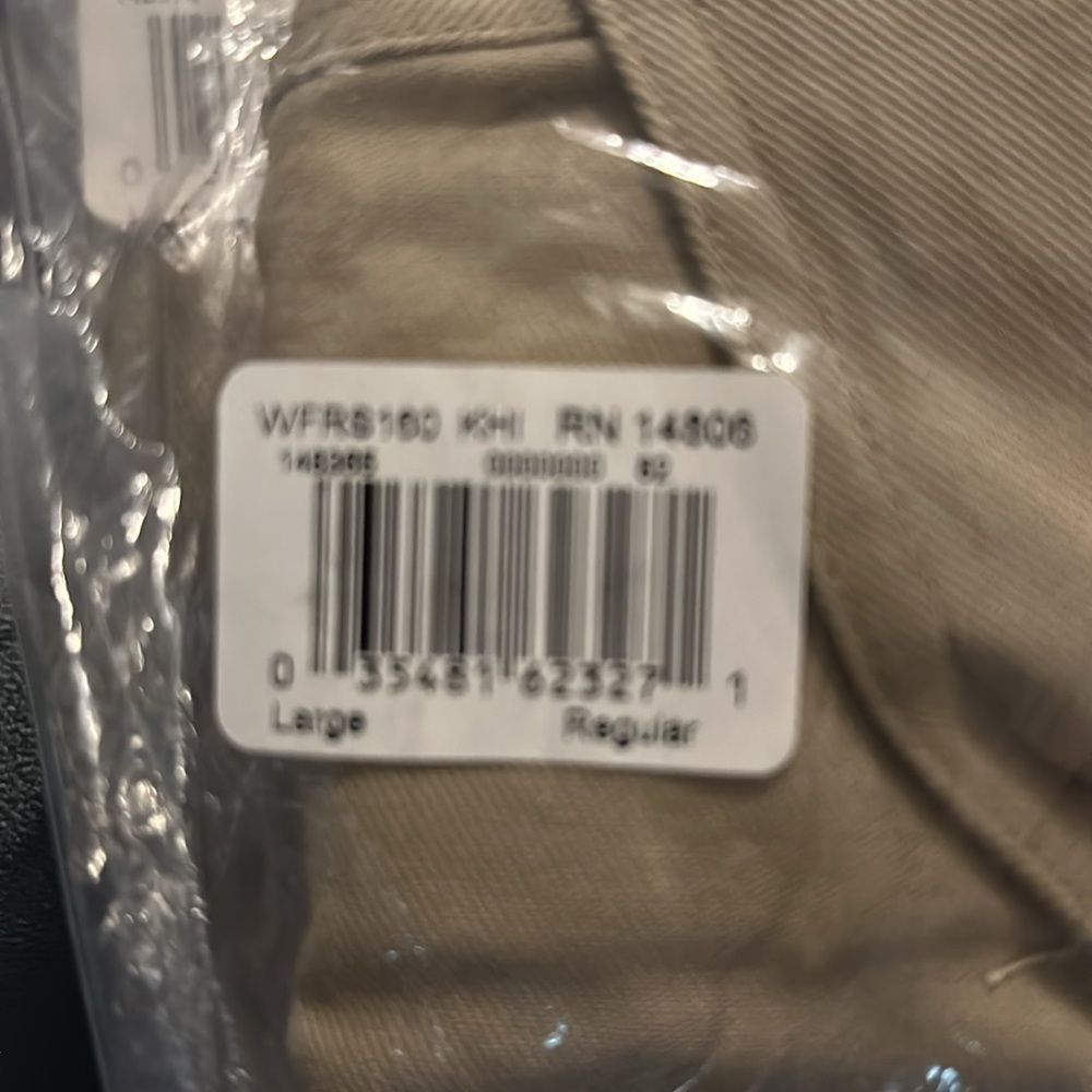 WOMEN'S FLAME RESISTANT twill long sleeve shirt Khaki - Picture 6 of 8